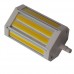 25W AC230V J118mm COB LED R7s Lampe-Brenner Stablampen Stabbirnen ersetzt Halogen dimmbar